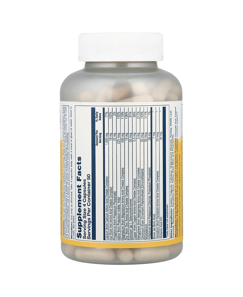 Solaray Mega Multi Mineral