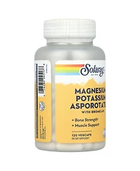 Solaray Magnesium Potassium Asporotates with Bromelain - 120 VegCaps