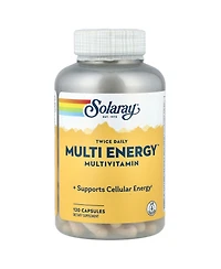 Solaray Twice Daily Multi Energy Multivitamin Iron Free