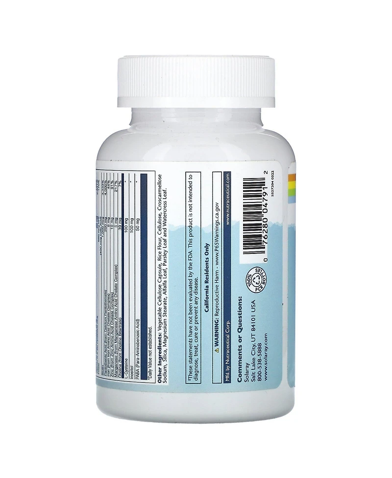 Solaray Hair Nutrients With L-Cysteine