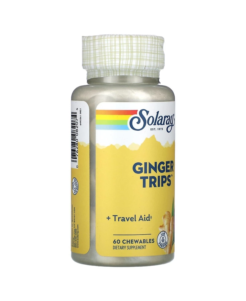 Solaray Ginger Trips