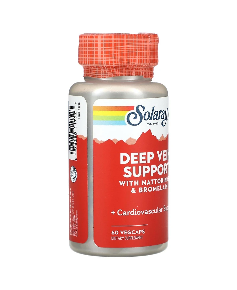 Solaray Deep Vein Support - 60 VegCaps