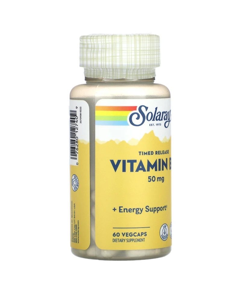 Solaray Timed Release Vitamin B-6 50 mg