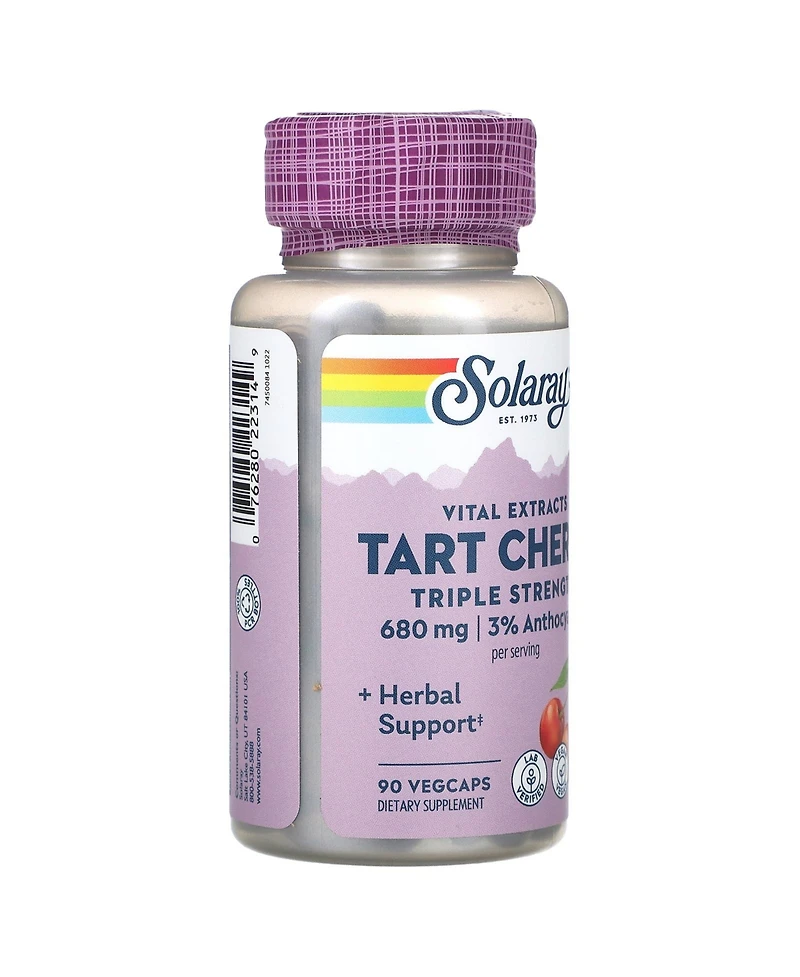 Solaray Vital Extracts Tart Cherry Triple Strength