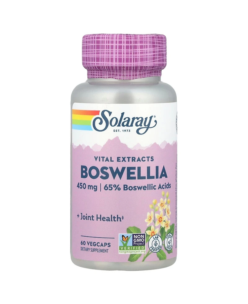 Solaray Vital Extracts Boswellia 450 mg - 60 VegCaps