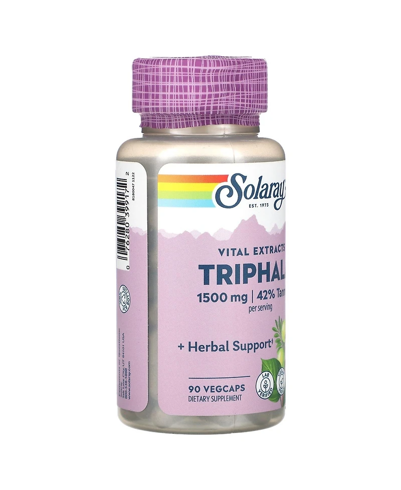 Solaray Vital Extract Triphala - 90 VegCaps
