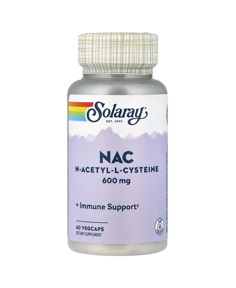 Solaray Nac 600 mg - 60 VegCaps