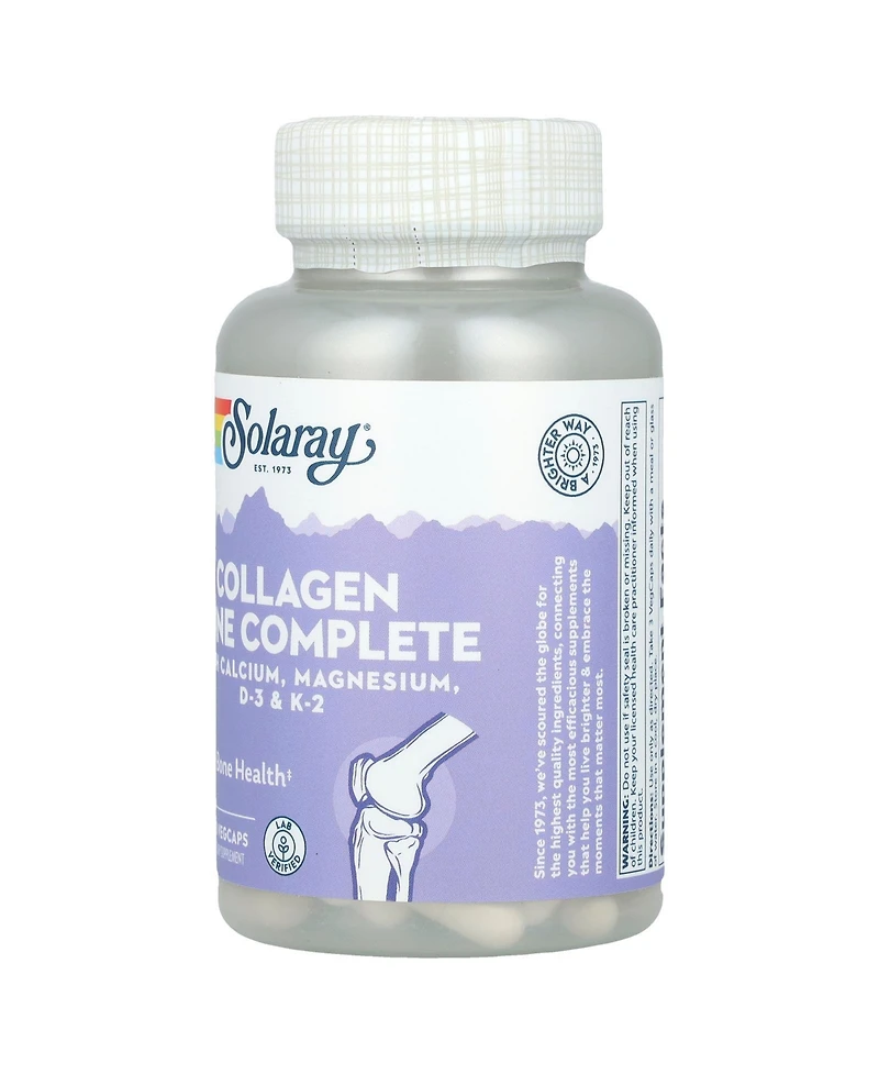 Solaray Collagen Bone Complete - 90 VegCaps