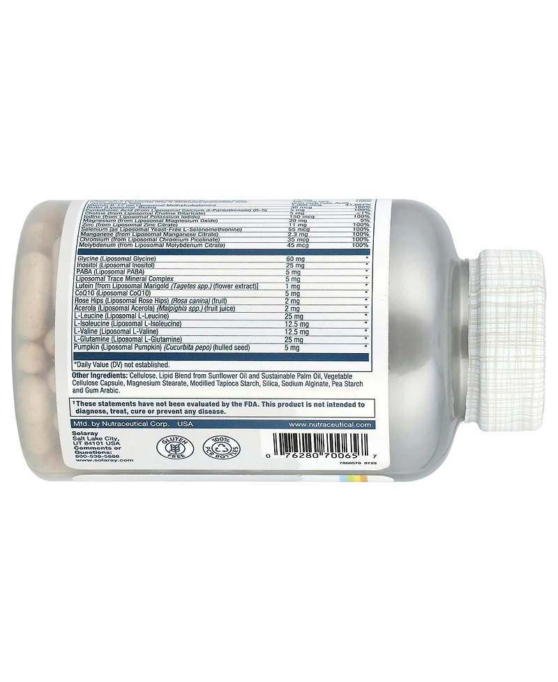 Solaray Men's Liposomal Multivitamin High Potency