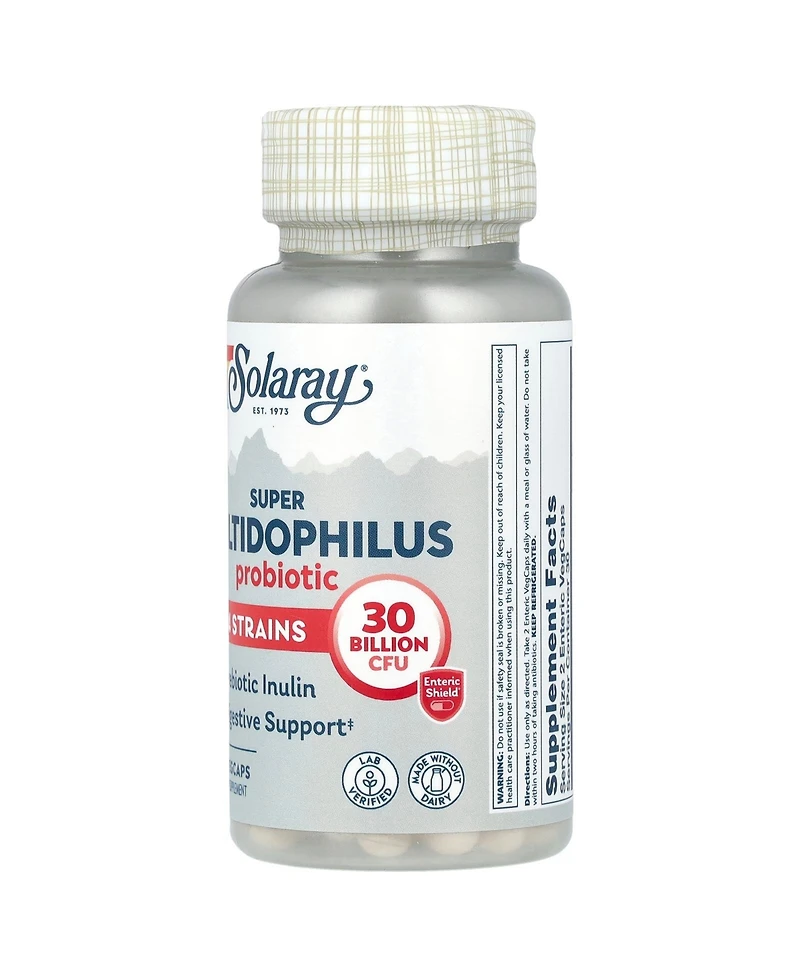 Solaray Super Multidophilus Probiotic - 60 VegCaps