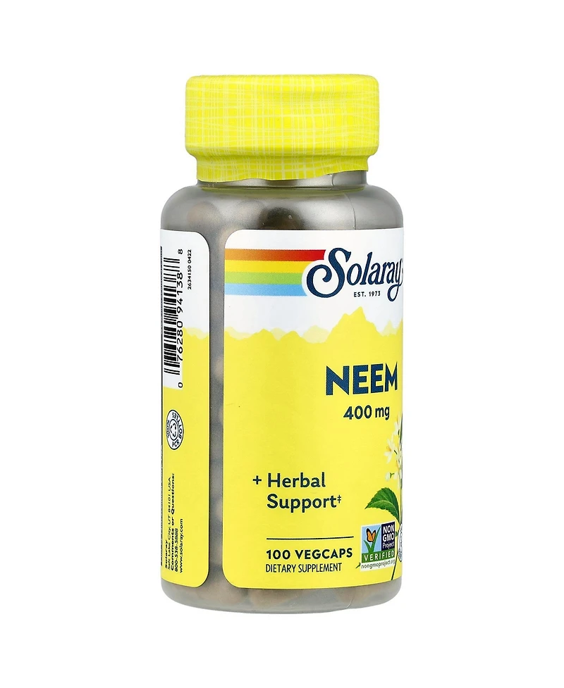 Solaray Neem 400 mg - 100 VegCaps