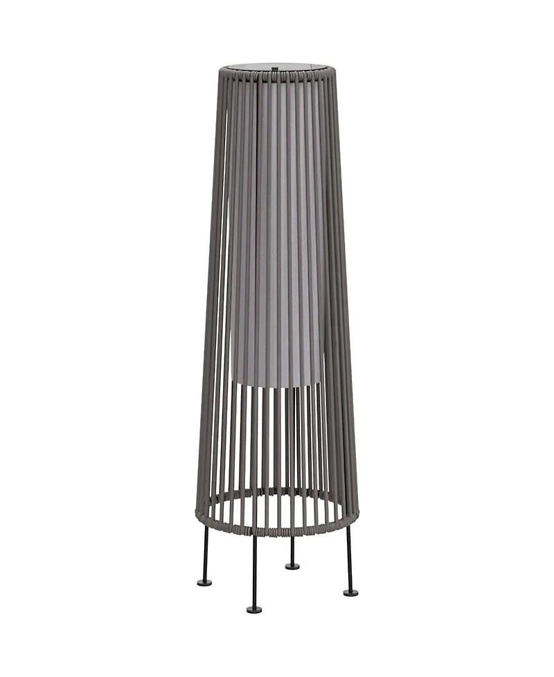Boyel Living All-Steel Pull Rope Wicker Floor Lamp
