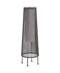 Boyel Living All-Steel Pull Rope Wicker Floor Lamp