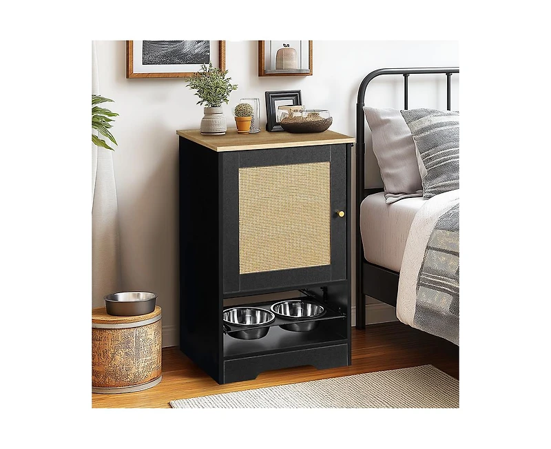 Casainc Storage Cabinets with Feeding Station Side Hooks