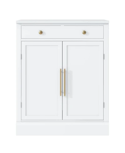 Casainc Modern Freestanding Kitchen Pantry Cabinet with Drawer and Adjustable Storage Shelves