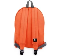 Basic Backpack, Tangerine, One Size