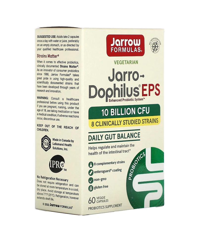 Jarrow Formulas Jarro-Dophilus Eps Billion Cfu