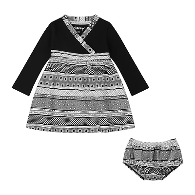 Mixed Up Clothing Baby Henna Stripe Dress