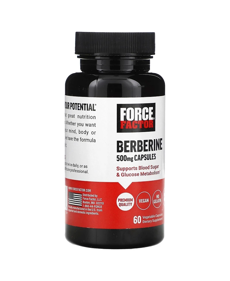 Force Factor Berberine 500 mg