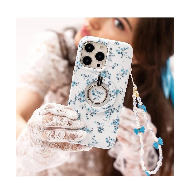 Velvet Caviar Phone Charm-Blue