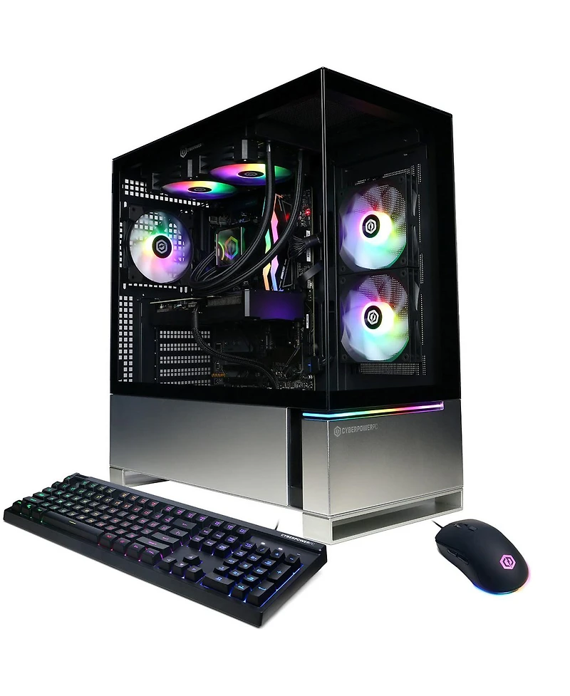 CyberPowerPC Gamer Supreme Liquid Cooled Gaming Desktop Computer, Amd Ryzen 7 8700F 4.1GHz, 32GB Ram, 2TB Ssd, Nvidia GeForce Rtx 5060 Ti 16GB, Window