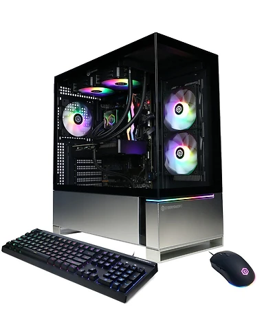 CyberPowerPC Gamer Supreme Liquid Cooled Gaming Desktop Computer, Amd Ryzen 7 8700F 4.1GHz, 32GB Ram, 2TB Ssd, Nvidia GeForce Rtx 5060 Ti 16GB, Window