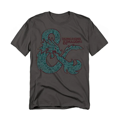 Logovision Men's Dungeons And Dragons Ampersand Classes T-Shirt