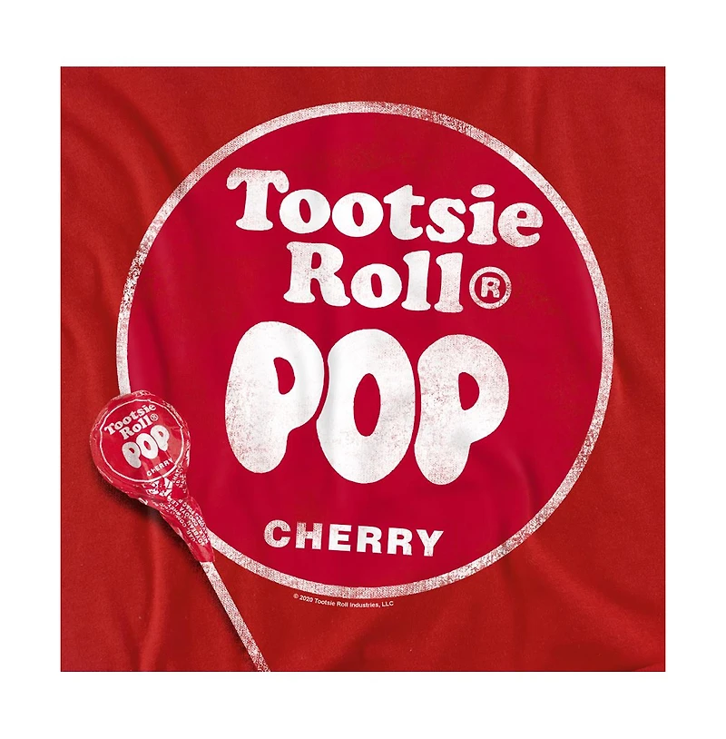 Logovision Men's Tootsie Rolltootsie Roll Pop Logo T-Shirt