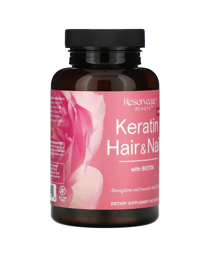 Reserveage Beauty Keratin Hair & Nails With Biotin