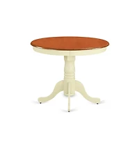 East West Furniture Dining Room Set Buttermilk & Cherry