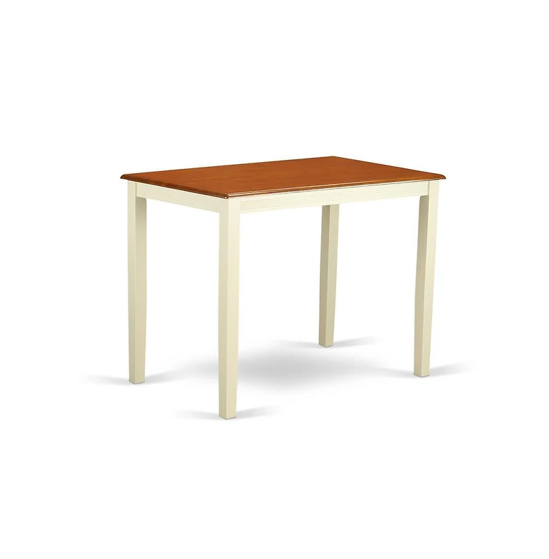 East West Furniture 5 Pc counter height set - Dining Table and 4 counter height Dining chair.