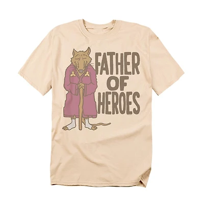 Logovision Men's Tmnt Father Of Heroes T-Shirt