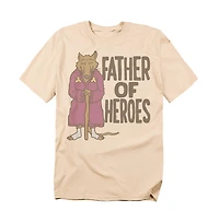 Logovision Men's Tmnt Father Of Heroes T-Shirt