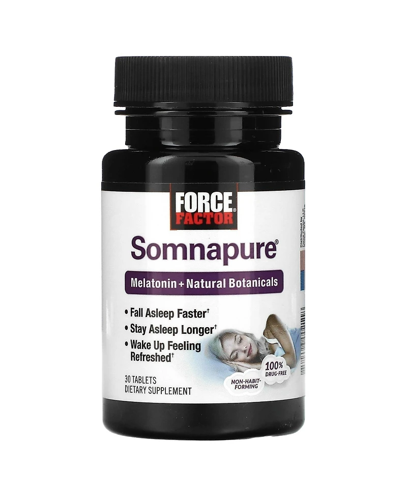 Force Factor Somnapure Melatonin + Natural Botanicals