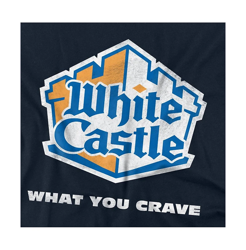 Logovision Big & Tall White Castle Distressed Logo T-Shirt