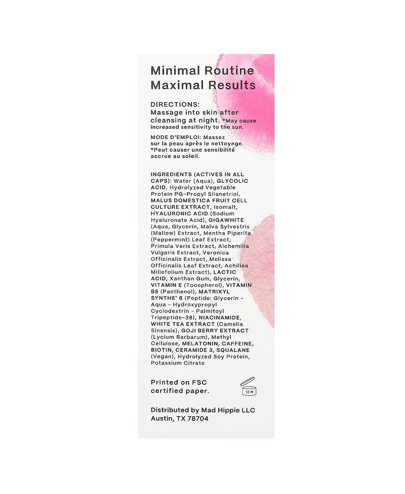 Mad Hippie Aha Exfoliating Peel
