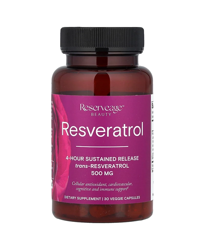 Reserveage Beauty Resveratrol -Resveratrol 500 mg