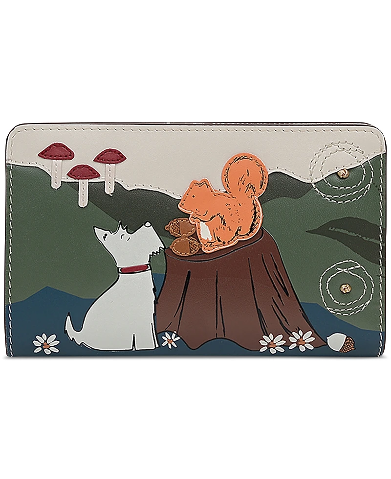 Radley London Woodland Wander Leather Bifold Wallet