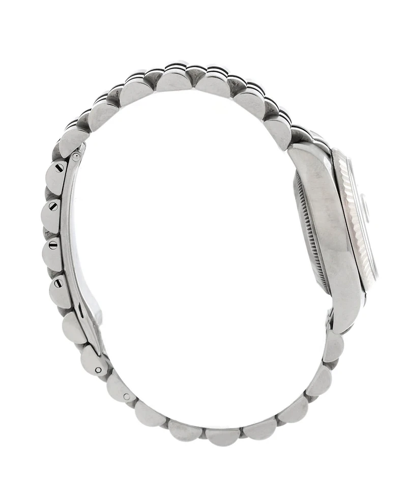 Pre-Owned Rolex Oyster Perpetual Datejust Automatic Watch in Stainless Steel and White Gold 26mm