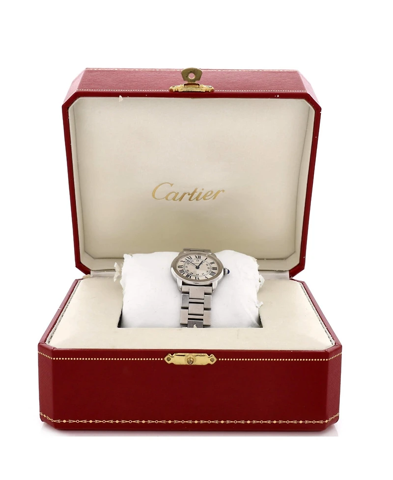 Pre-Owned Cartier Ronde Solo de Cartier Quartz Watch in Stainless Steel 29mm