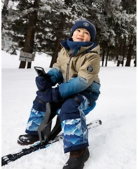 Deux par Boy Two-Piece Play Snowsuit Blue Mountains