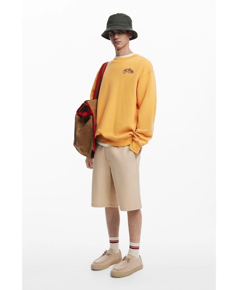 Desigual Men's Embroidered sweatshirt