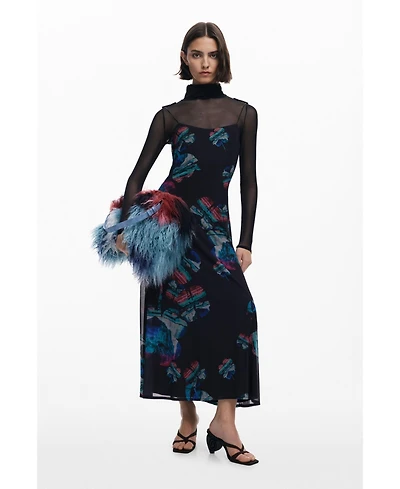 Desigual Women's Dress designed by Mr. Christian Lacroix