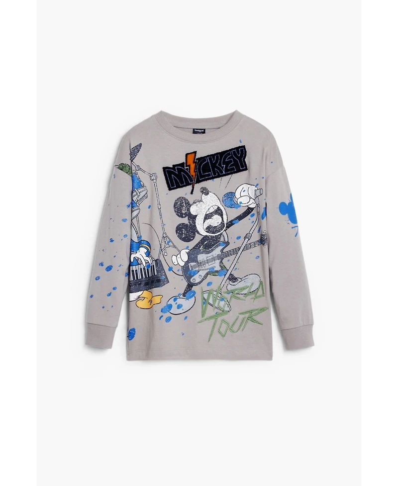 Desigual Boys Boys's Mickey World Tour T-shirt