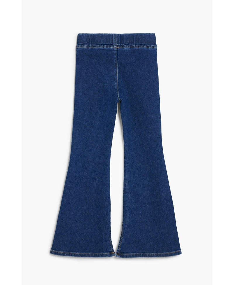 Desigual Girls's Flared denim-effect leggings