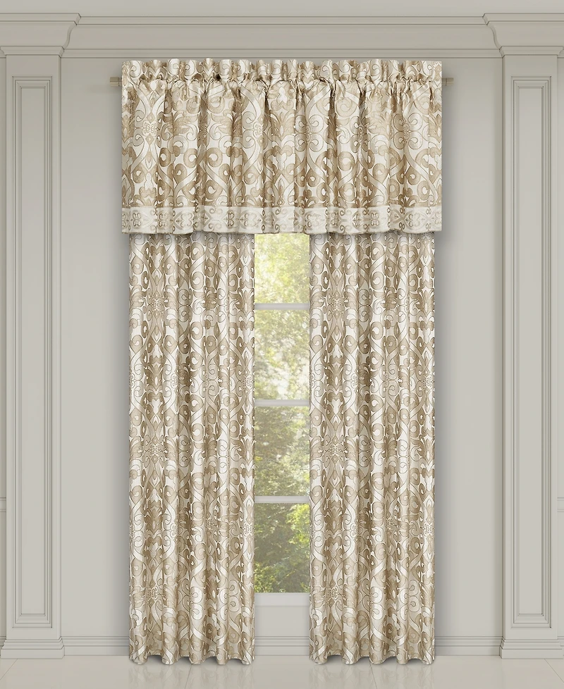 J Queen New York Amaretto Window Panel Pair