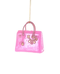 Cody Foster & Co. Luxury Bag Glass Ornament