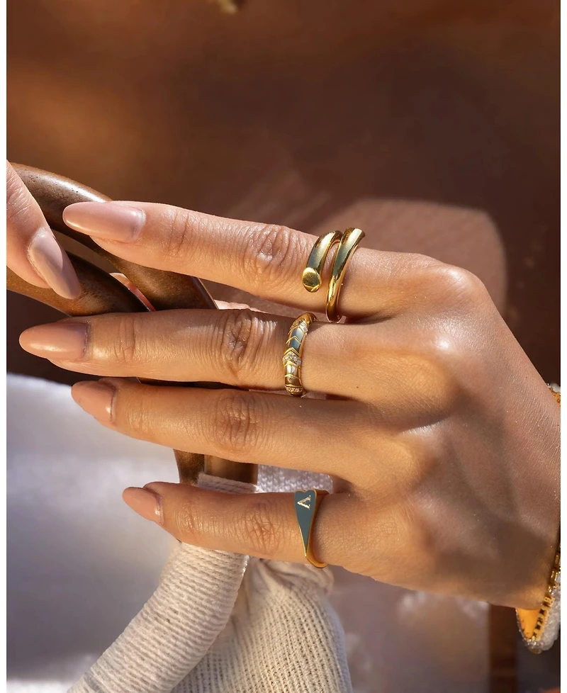 Zoe Lev Wrap Ring