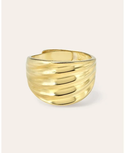 Zoe Lev Wavy Band Ring