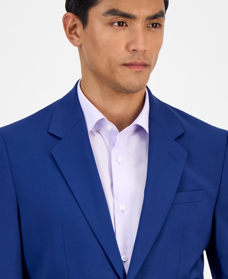 Hugo by Boss Men's Modern-Fit Solid Wool-Blend Suit Separate Jacket